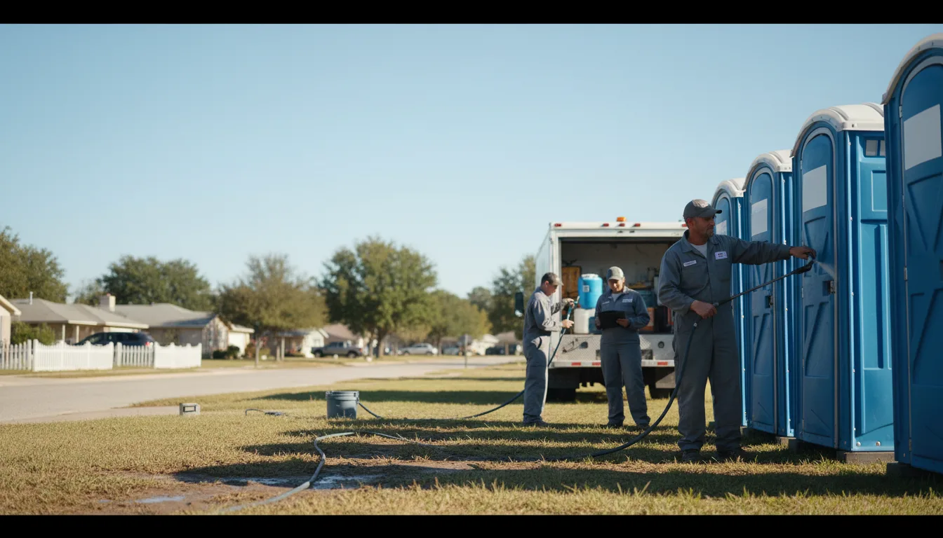 Long-Term Portable Toilet Rental in Baconton, GA near me